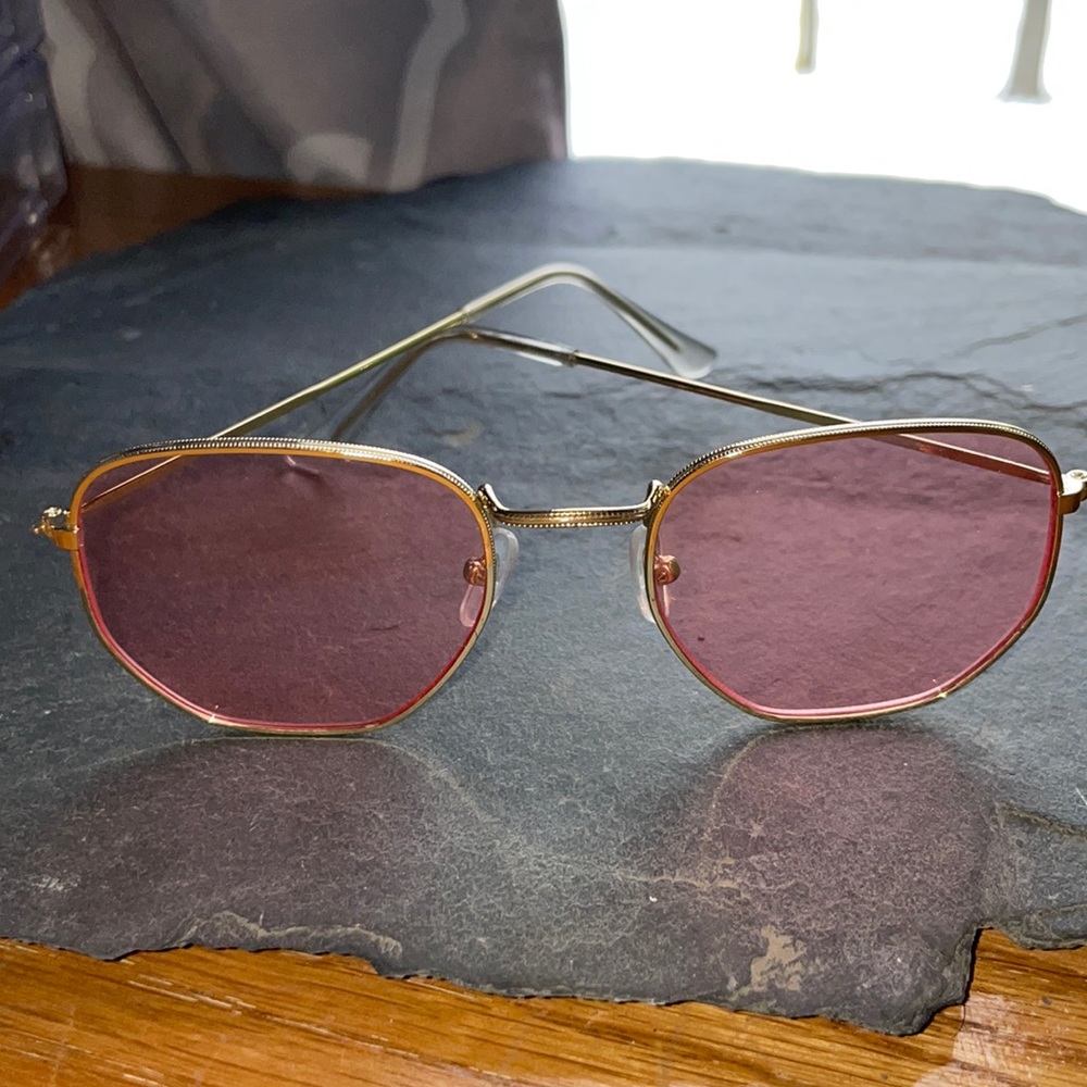 3/$15• Cool Rose Tinted Shades